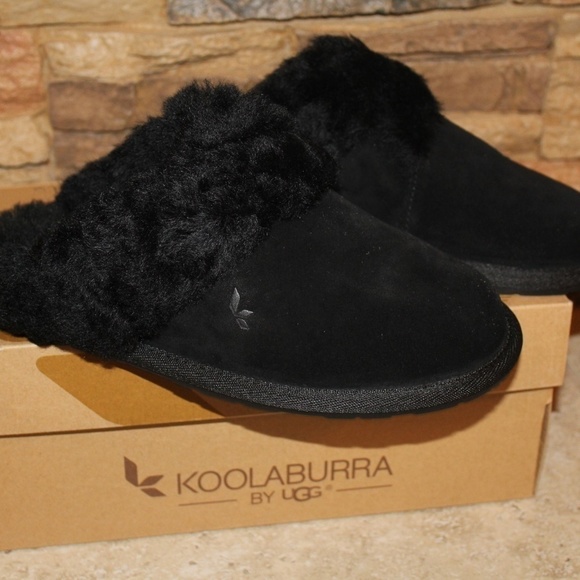 NIB UGG KOOLABURRA Slip On Suede Shearling Slipper - Picture 3 of 6